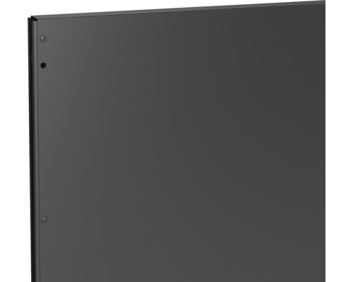 Paquet de panneau biohort MINI pour DaVinci 1m 1 panneau gris foncé métallique Porte d''armoire grise