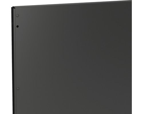 Paquet de panneau biohort MIDI pour DaVinci 0.5m 1 panneau gris foncé métallique Porte d''armoire en métal