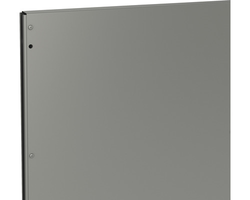 Paquet de panneau biohort MAXI pour DaVinci 0.5m 1 panneau gris quartz métallique Panneau gris avec trous de fixation