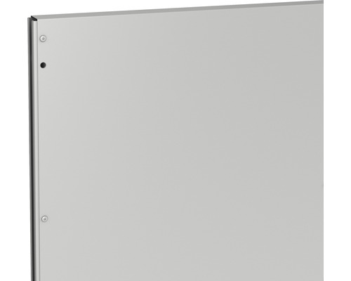 Paquet de panneau biohort MAXI pour DaVinci 1.5m 2 panneaux argent métallique Vue détaillée d''une porte de placard