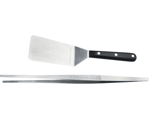 Grillbesteckset mit einem Grillwender und einer Grillzange