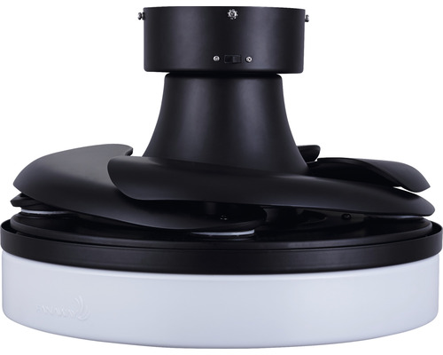 Deckenventilator mit Flügeln im geschlossenen Zustand