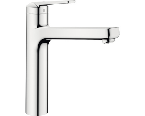 Robinet de lavabo en métal chromé