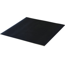 Plaque en caoutchouc noire