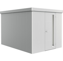 Abri de jardin biohort Neo 4B porte standard 235,5 x 347,5 cm argent métallique