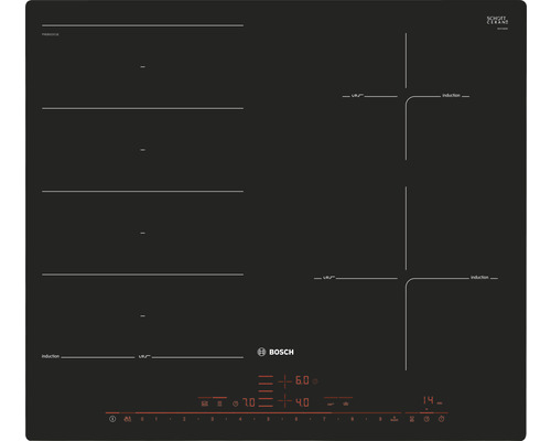Bosch PXE601DC1E Induktionskochfeld 60 cm 4 Kochzonen autark