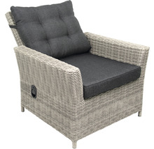 Rattansessel mit Polster für den Aussenbereich