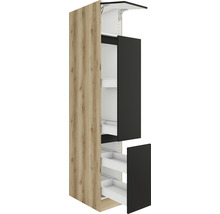Armoire haute de cuisine avec tiroirs et porte