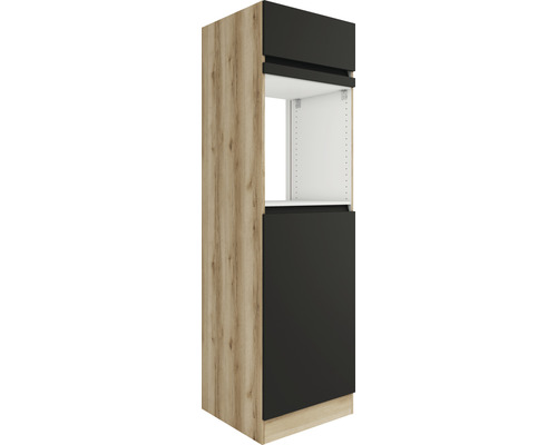 Hochschrank für Einbaugeräte mit offenem Fach