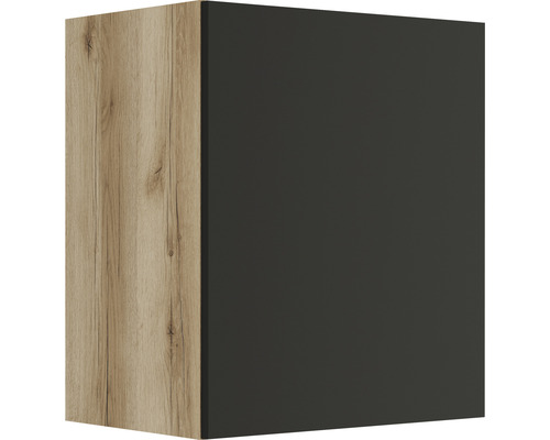 Armoire murale avec décor bois et surface lisse