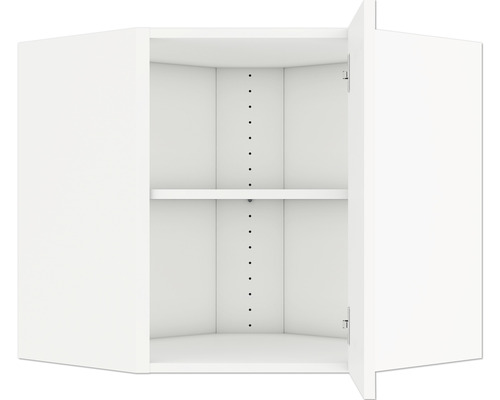 Élément haut d''angle ouvert avec une étagère