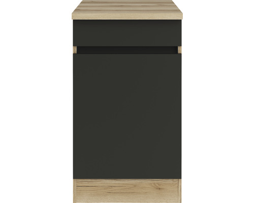 Waschtischunterschrank mit einer Schublade und einer Tür