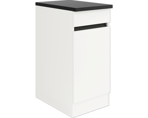 Meuble bas avec tiroir et panneau supérieur