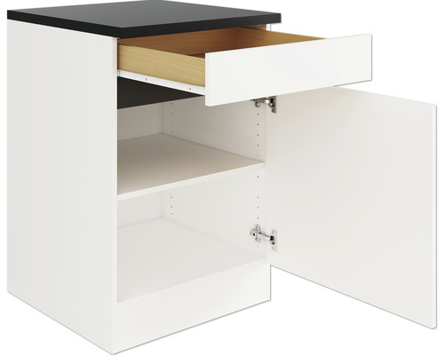 Meuble bas de cuisine avec tiroir et porte