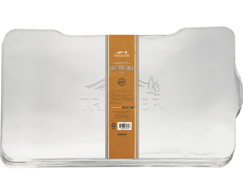 Traeger Insert pour tôle de récupération de graisse pour Ironwood 885 5 pcs. Traeger Lot de 5 bacs de récupération pour barbecue