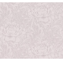 Papier peint à motif floral