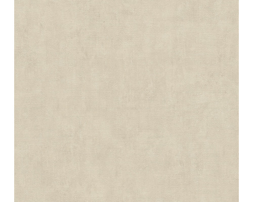 Papier peint intissé 38024-5 Cuba uni beige Papier peint structuré de couleur claire pour la décoration murale