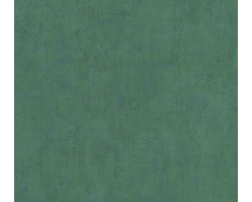 Papier peint intissé 38024-9 Cuba uni vert bleu