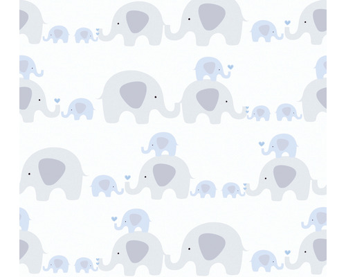 Motif graphique avec des familles d''éléphants