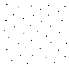 Illustration avec motif à pois