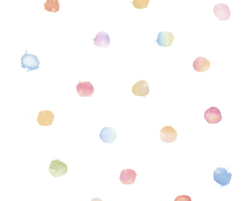 Motifs à pois avec des couleurs aquarelles