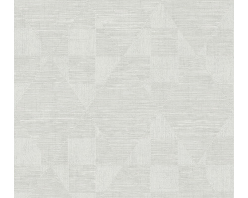 Tapete mit geometrischem Muster aus Dreiecken und Quadraten