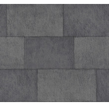 Tapete im Stein-Look mit rechteckigem Muster