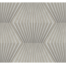 Papier peint à rayures géométriques