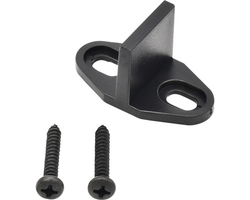 Guide au sol pour porte coulissante avec vis