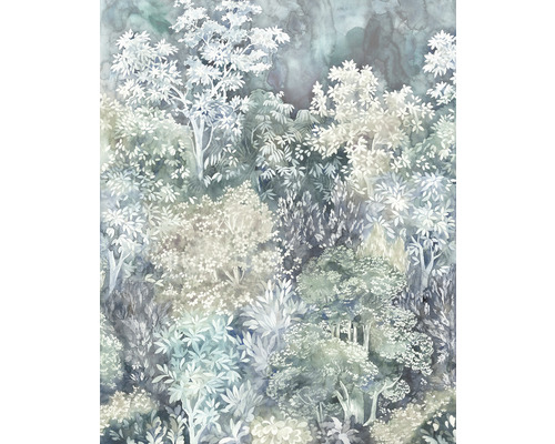 Papier peint panoramique intissé LJX4-023 LJX4-023 Le Jardin Forêt Enchantée 4 pces 200 x 250 cm
