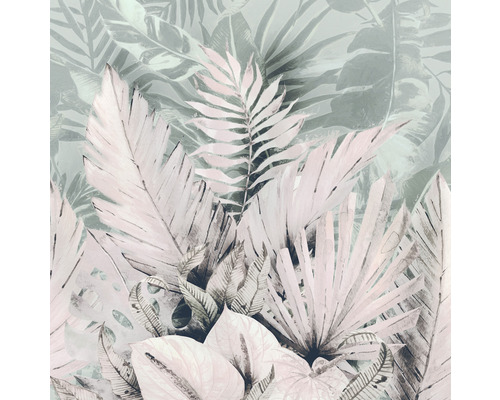Fototapete Vlies LJX5-004 Le Jardin Palmiers Tropicaux 5-tlg. 250 x 250 cm