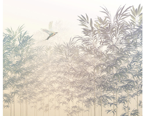 Papier peint panoramique intissé LJX6-034 Le Jardin Bamboo Paradise 6 pces 300 x 250 cm