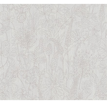 Papier peint à motif floral