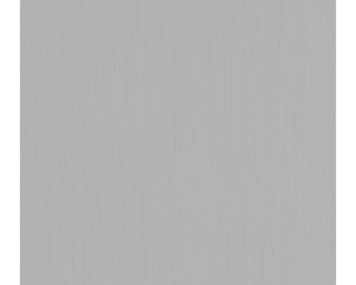 Papier peint intissé 7855-72 Attractive uni rayures gris Papier peint avec une structure fine