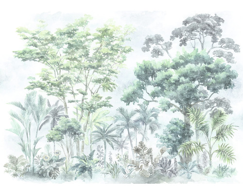 Papier peint panoramique intissé LJX7-042 Le Jardin Silva 7 pces 350 x 250 cm