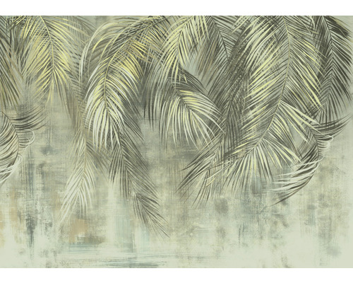 Papier peint panoramique intissé LJX7-050 Le Jardin Palm Fronds 7 pces 350 x 250 cm