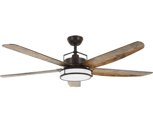 Ventilateur de plafond avec éclairage Louisville LED ORB Ø 158 cm 42 W métal foncé lilas Ventilateur de plafond avec éclairage Louisville LED ORB Ø 158 cm 42 W métal foncé lilas