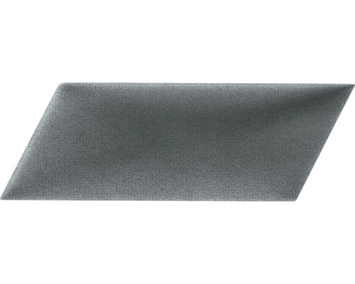 Graues Wandpaneel in Parallelogrammform