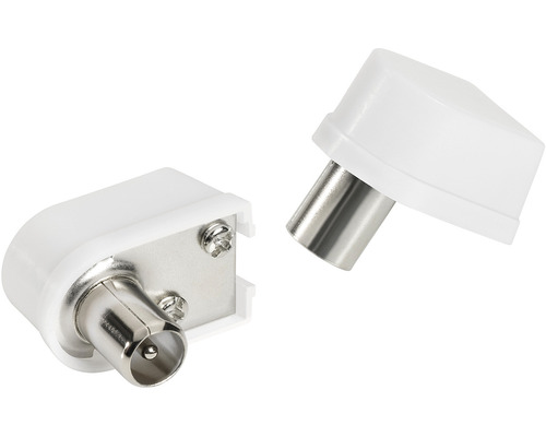 Zwei Antennenwinkelstecker