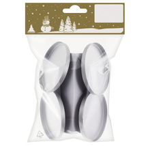 Emballage de six dessous de verre ronds