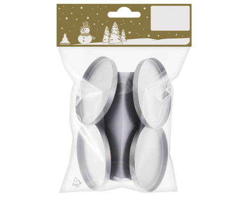 Emballage de six dessous de verre ronds