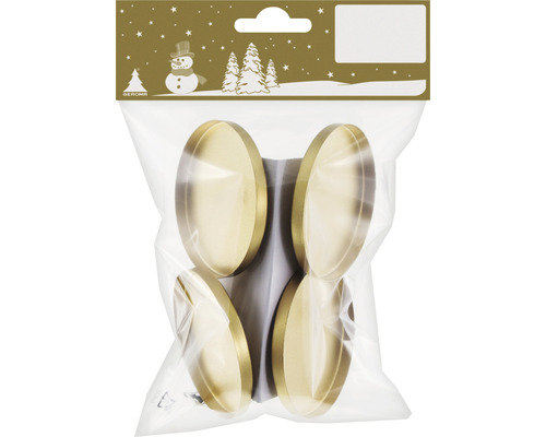 Emballage de quatre boutons de meubles