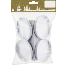 Quatre bougeoirs chauffe-plat dans un emballage