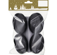 Quatre patins pour meubles dans l''emballage