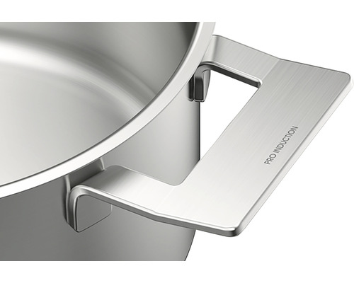 Casserole en acier inoxydable avec poignée Pro Induction