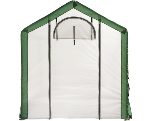 Serre avec porte à fermeture éclair