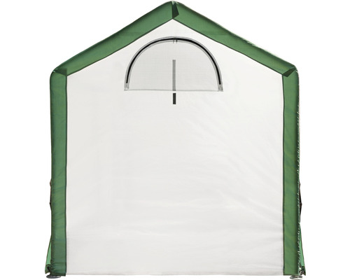 Serre avec film et fenêtre