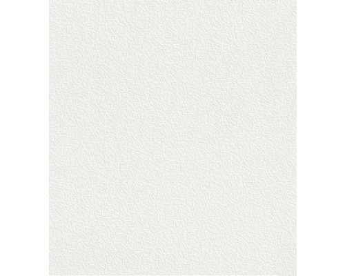 Papier peint intissé 124019 Wallton aspect crépi blanc