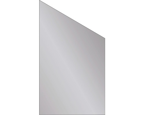 Élément de finition Vidrio verre 103x180/120 cm gris