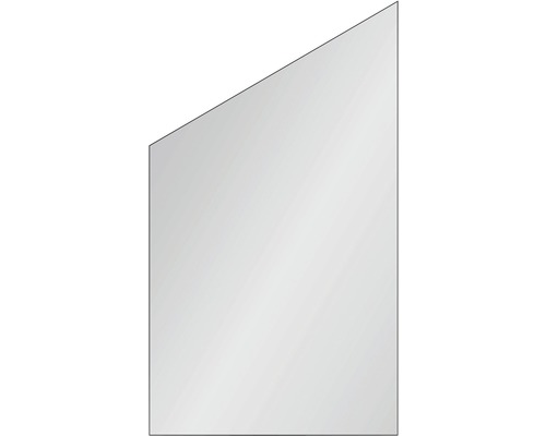 Zaunelement Vidrio 103x180/120 cm rechts satiniert